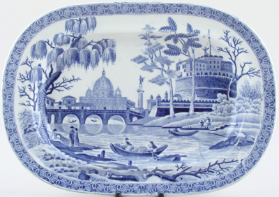 Meat Dish or Platter Small c1840